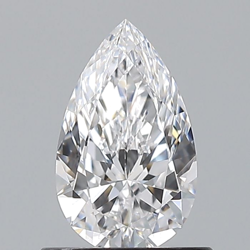 0.65 carat D-VS1 Natūralus Pear Deimantas (1)