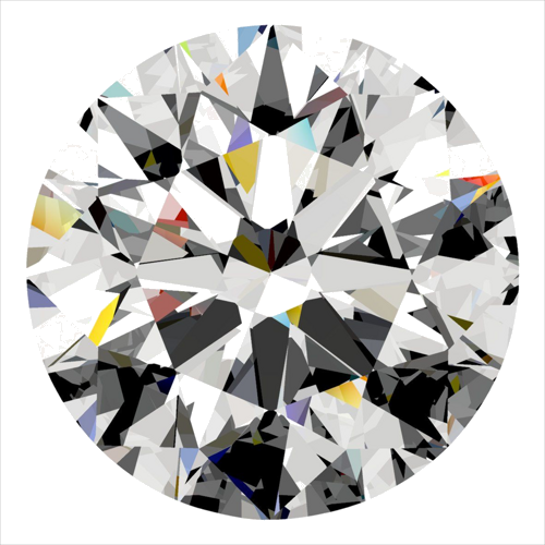 0.31 carat F-SI1 Excellent cut Natūralus Round Deimantas (1)
