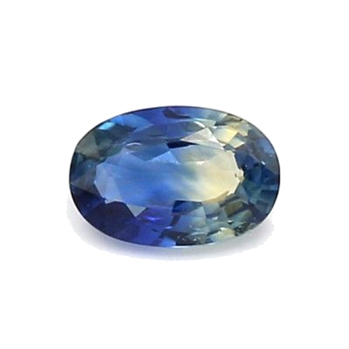 0.47 carat BLUE BRILLIANTSTEP cut Oval Safyras (1)