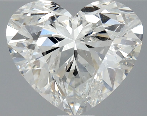 1.05 carat G-SI2 Natūralus Heart Deimantas (1)