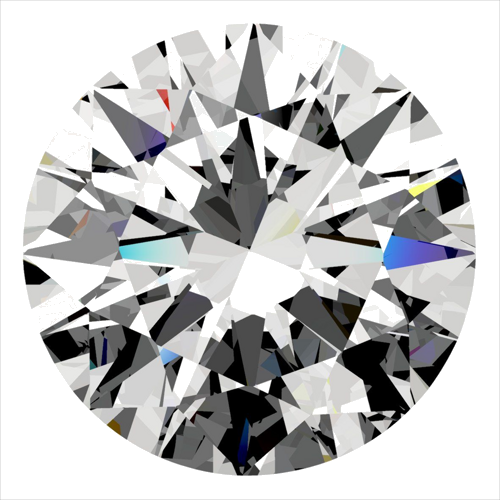 0.3 carat G-VS1 Very Good cut Natūralus Round Deimantas (1)