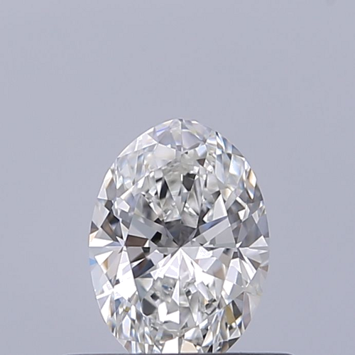 0.4 carat F-VVS2 Natūralus Oval Deimantas (1)
