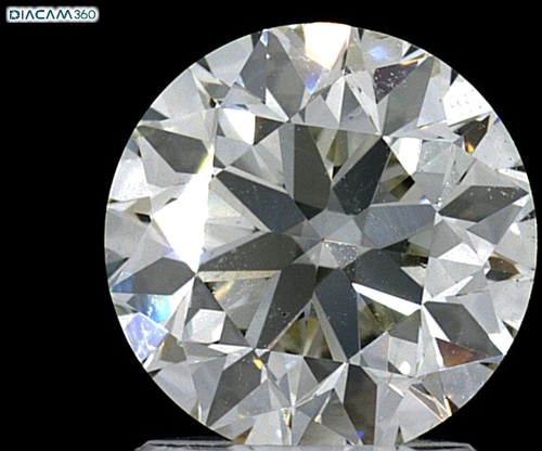 2.01 carat K-SI1 Very Good cut Natūralus Round Deimantas (1)