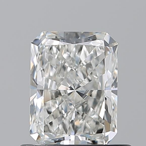 0.65 carat H-VVS2 Natūralus Radiant Deimantas (1)