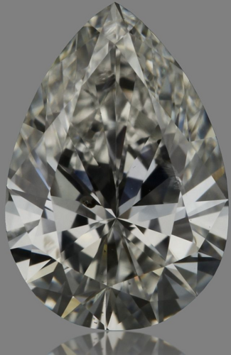 0.8 carat G-SI2 Natūralus Pear Deimantas (1)