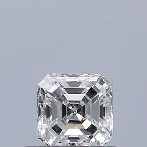 0.36 carat F-IF Natūralus Asscher Deimantas (1)