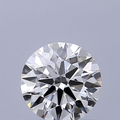 0.5 carat F-VVS1 Excellent cut Natūralus Round Deimantas (1)