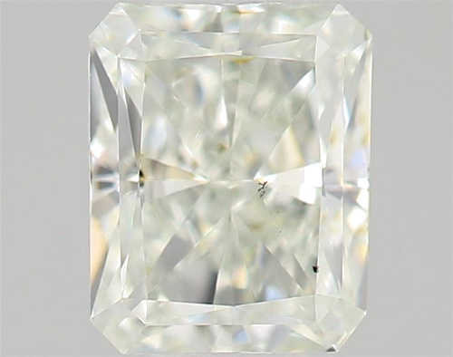 0.35 carat Very Light Green-VS2 Natūralus Radiant Deimantas (1)