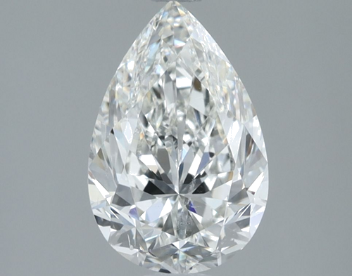 1.81 carat I-SI1 Natūralus Pear Deimantas (1)