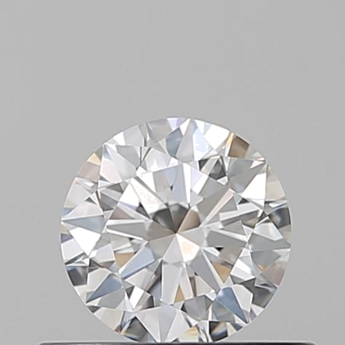 0.43 carat F-VVS1 Excellent cut Natūralus Round Deimantas (1)