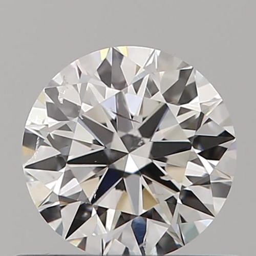0.5 carat F-SI2 Excellent cut Natūralus Round Deimantas (1)