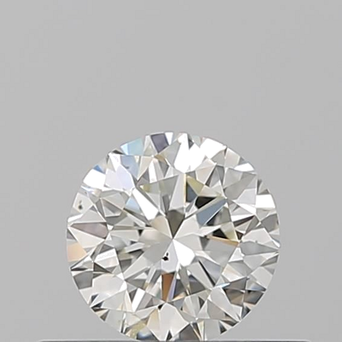0.38 carat K-SI2 Very Good cut Natūralus Round Deimantas (1)