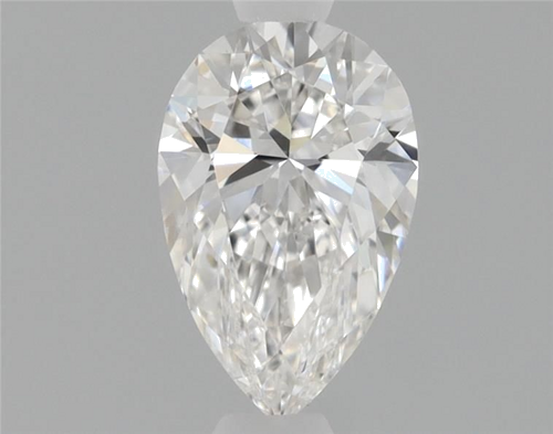 0.4 carat F-VS2 Natūralus Pear Deimantas (1)