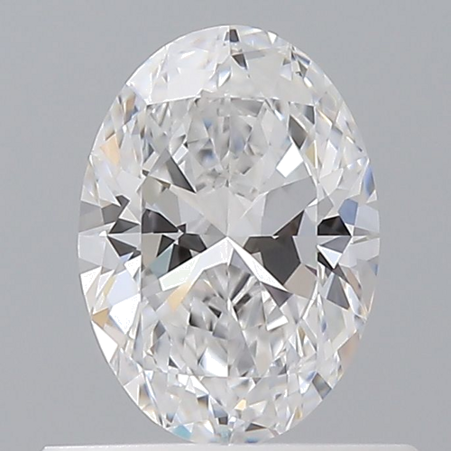 0.55 carat D-VVS2 Natūralus Oval Deimantas (1)