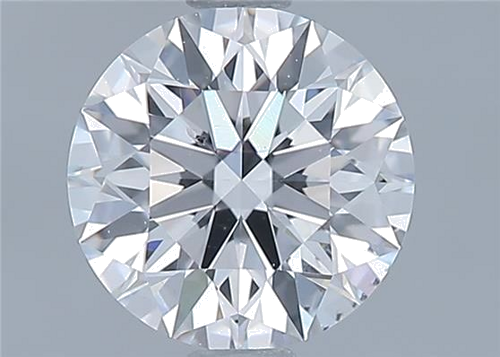 1.03 carat E-SI1 Excellent cut Natūralus Round Deimantas (1)