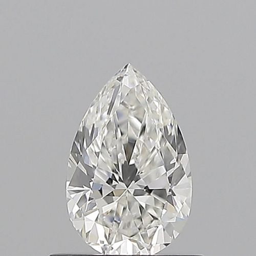 0.7 carat G-VVS1 Natūralus Pear Deimantas (1)