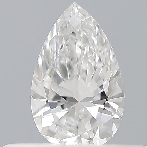 0.23 carat E-VS2 Natūralus Pear Deimantas (1)