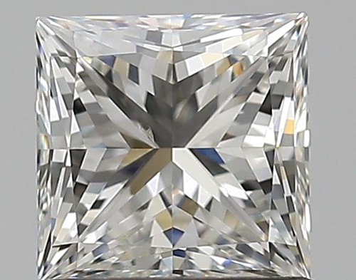 0.96 carat H-SI1 Natūralus Princess Deimantas (1)