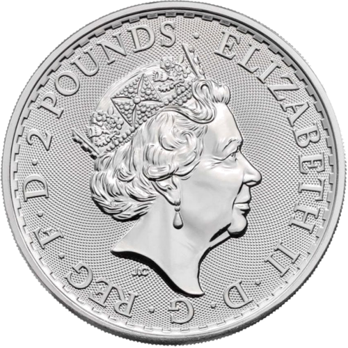 1 oz Britannia 2023 Didžioji Britanija sidabrinė moneta (2)