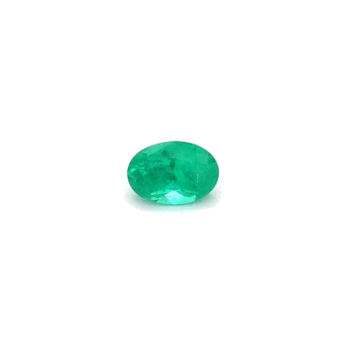 0.38 carat GREEN BRILLIANTFANCY cut Oval Smaragdas (1)