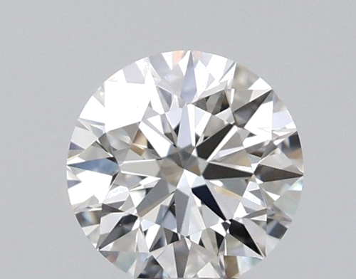 0.43 carat F-VVS1 Excellent cut Natūralus Round Deimantas (1)