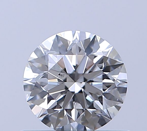 0.51 carat D-SI1 Excellent cut Natūralus Round Deimantas (1)