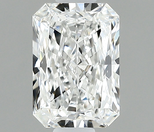 0.51 carat F-VS2 Natūralus Radiant Deimantas (1)