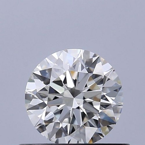0.52 carat E-SI1 Excellent cut Natūralus Round Deimantas (1)