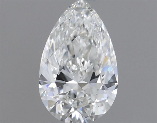 0.31 carat F-IF Natūralus Pear Deimantas (1)