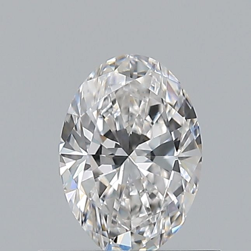 0.5 carat E-VS1 Natūralus Oval Deimantas (1)