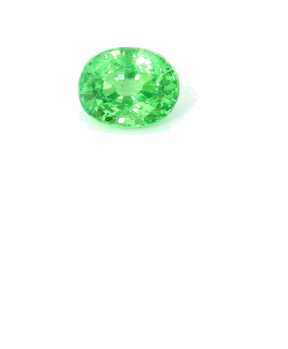 0.5 carat GREEN Oval Garnet (1)