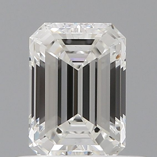 0.51 carat F-VVS1 Natūralus Emerald Deimantas (1)