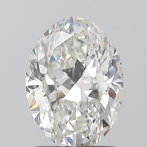 1.5 carat H-SI2 Natūralus Oval Deimantas (1)
