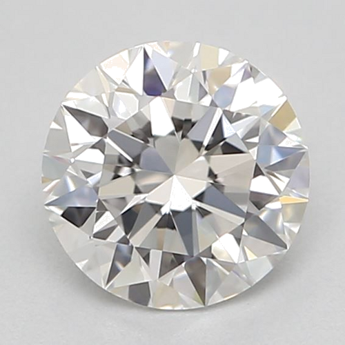 0.5 carat F-VVS1 Excellent cut Natūralus Round Deimantas (1)