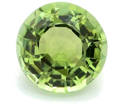 0.43 carat GREEN Round Tourmaline (1)
