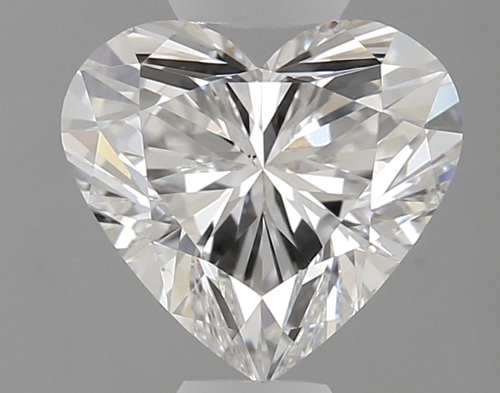 0.91 carat F-VS2 Natūralus Heart Deimantas (1)