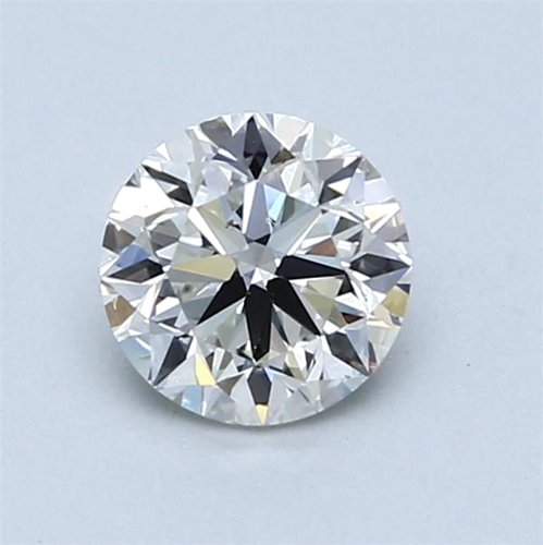 0.91 carat I-VS2 Very Good cut Natūralus Round Deimantas (1)
