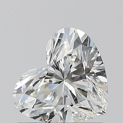 0.9 carat H-VS2 Natūralus Heart Deimantas (1)