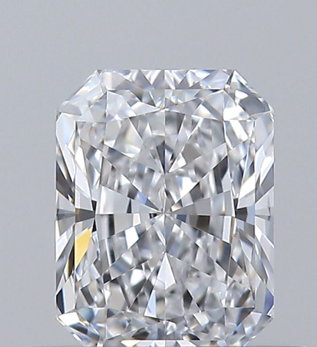 0.51 carat D-VVS1 Natūralus Radiant Deimantas (1)