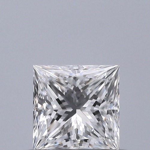0.51 carat E-VS1 Natūralus Princess Deimantas (1)