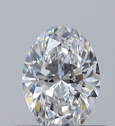 0.42 carat E-VVS2 Natūralus Oval Deimantas (1)