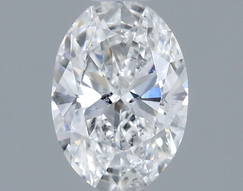 0.4 carat F-SI2 Natūralus Oval Deimantas (1)