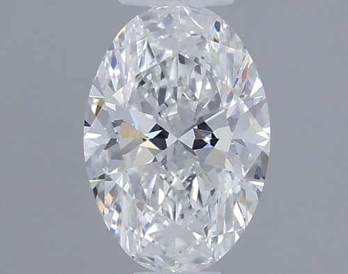 0.46 carat E-VS2 Natūralus Oval Deimantas (1)
