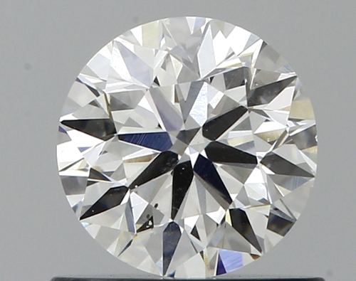 0.7 carat F-SI1 Very Good cut Natūralus Round Deimantas (1)