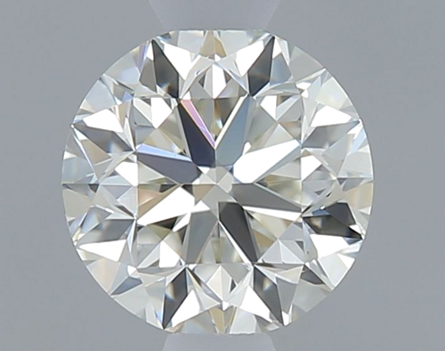0.5 carat J-VVS2 Very Good cut Natūralus Round Deimantas (1)