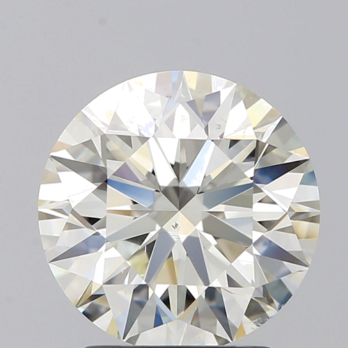 2.51 carat K-SI1 Excellent cut Natūralus Round Deimantas (1)