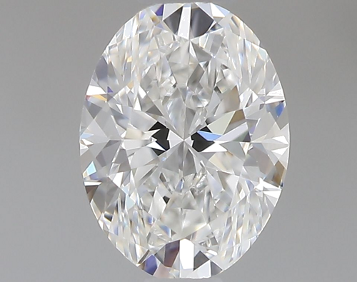 0.5 carat F-VVS2 Natūralus Oval Deimantas (1)