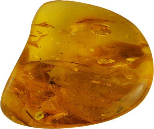 22,15 g Amber Nugget with fly inclusion (5)