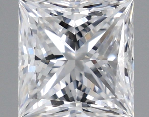 0.71 carat D-VS1 Natūralus Princess Deimantas (1)