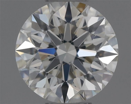 0.33 carat G-VVS2 Excellent cut Natūralus Round Deimantas (1)